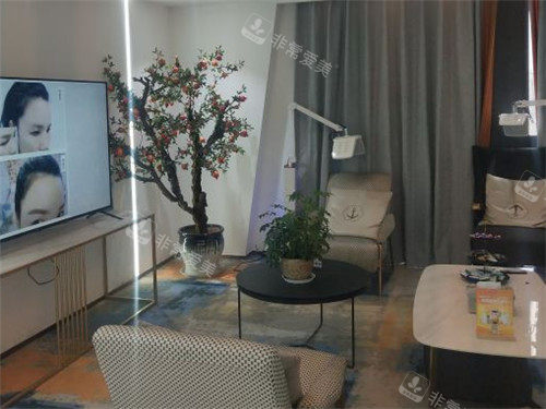 重庆丝栗植发休息区