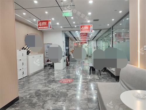 淄博诺尔漫口腔大厅内部示意图