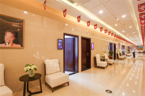 郑州天后整形医院过道