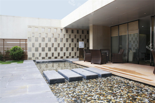 成都华美紫馨门外环境一览图