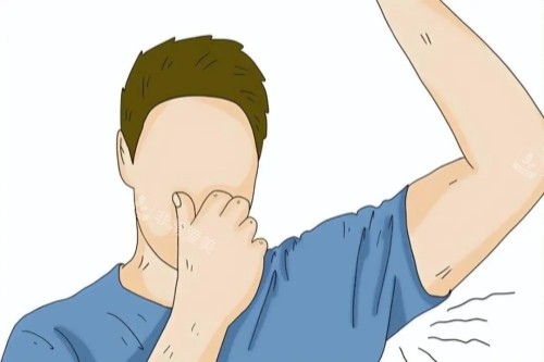 腋臭卡通圖片展示