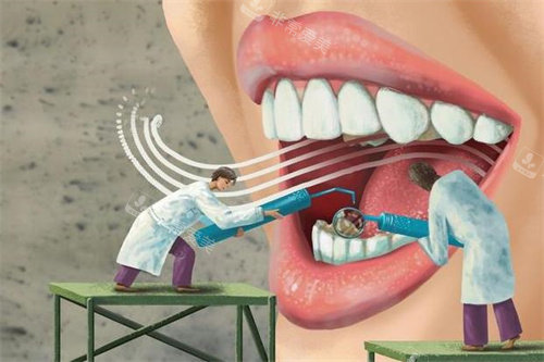 牙齿检查做治疗图