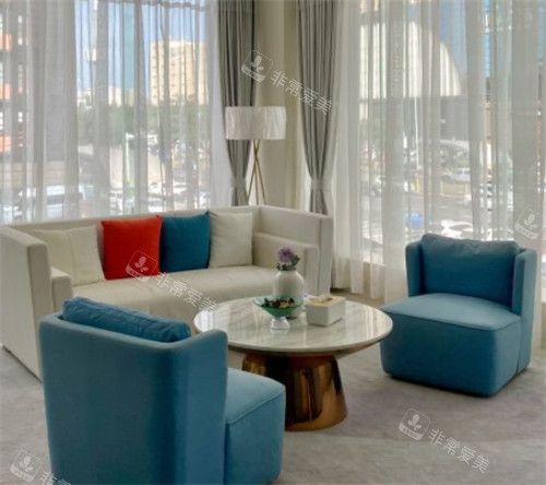 呼和浩特亚太医疗美容等候区图片