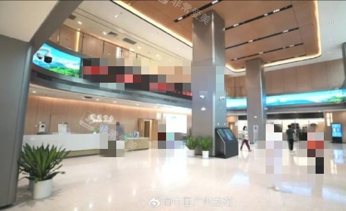 广州市荔湾中心环境示意图