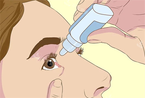 滴眼药水卡通图片