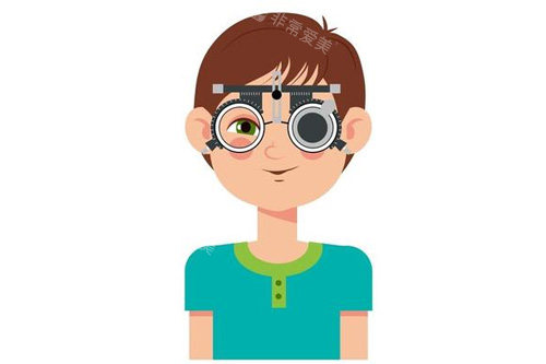 眼镜佩戴检查图