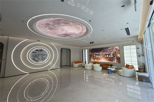 上海瑞伯医疗美容大厅一角