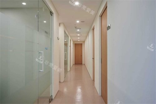 韩国Hugo整形医院走廊环境