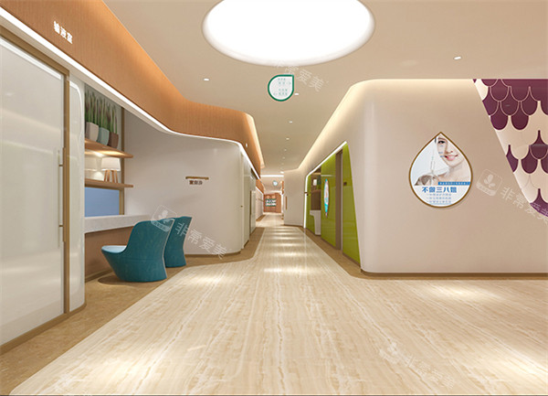 南阳艾美整形护士站中转区环境