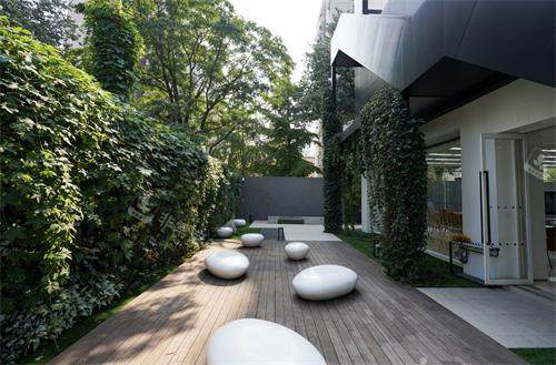 北京极简海德堡口腔门口等候区