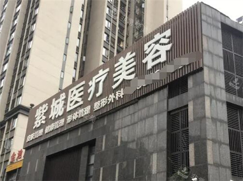 重庆紫城医疗美容门头