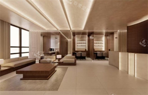 韓國(guó)liftique醫(yī)院大廳等待區(qū)