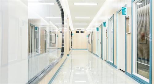 石家庄复明眼科医院走廊