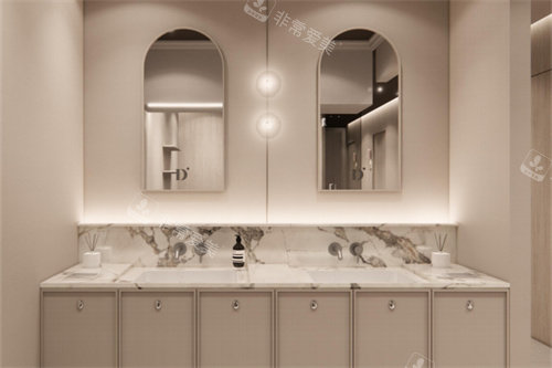 韩国doctors皮肤科洗漱间环境