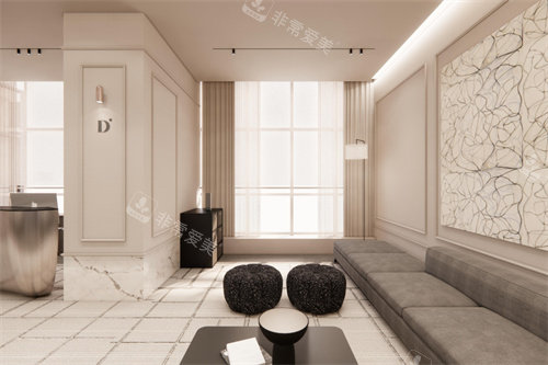 韩国doctors皮肤科大厅候诊区