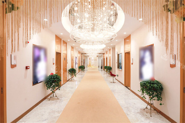 合肥华美整形走廊环境图