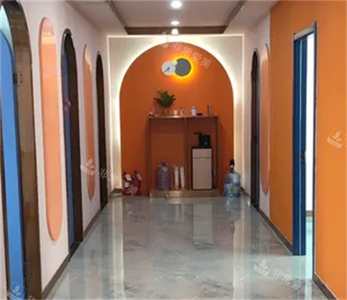 潍坊建中植发走廊