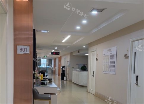 西安畫美整形病房外走廊
