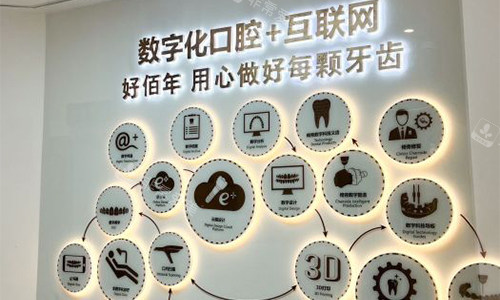 东莞好佰年口腔品牌宣传墙