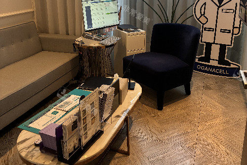 韩国奥嘉娜皮肤科候诊中心