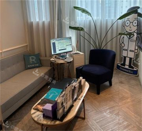 韩国奥嘉娜皮肤科休息区环境 韩国奥嘉娜皮肤科休息区环境