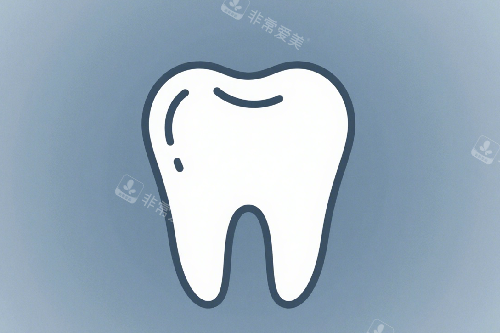 简洁风牙齿图片