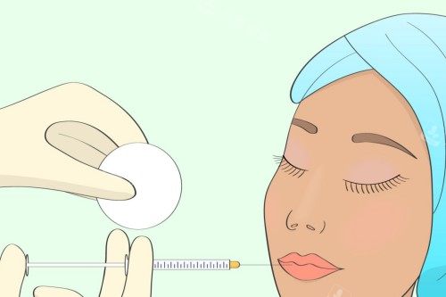 面部注射皮肤护理展示