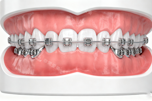 牙齿矫正卡通图片展示