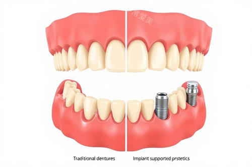 种植牙牙颌动画图