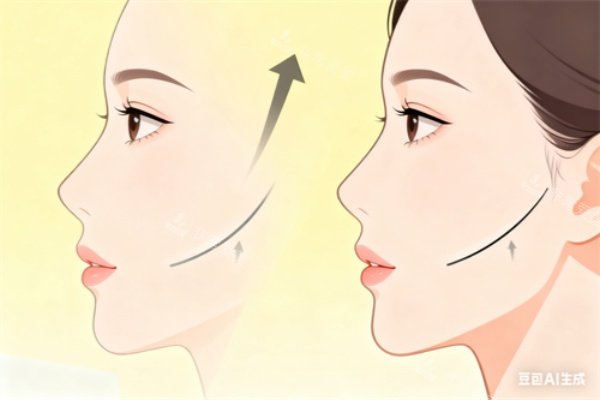 面部提升展示图