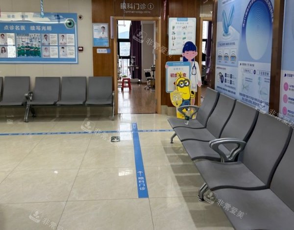 徐州瑞博医院眼科等候区示意图