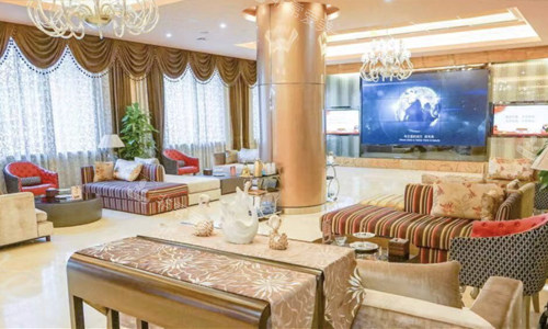 哈尔滨艺星医疗美容一楼休息区