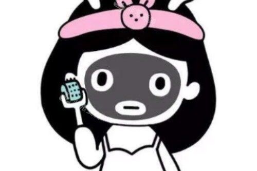 皮肤护理卡通图