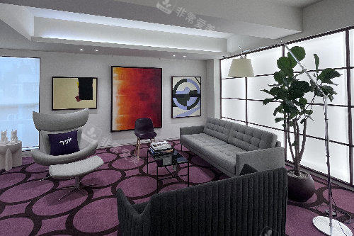 韩国VA皮肤科等候区