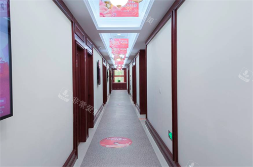 济南华韩整形走廊环境