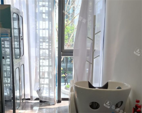 北京牛大夫植发治疗室一角