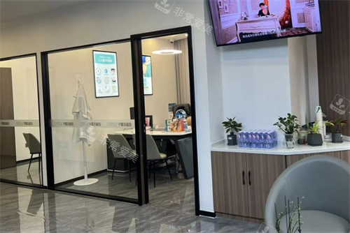 北京牛大夫植发诊室外走廊