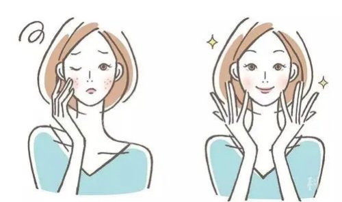 毛孔粗大医美前后对比图