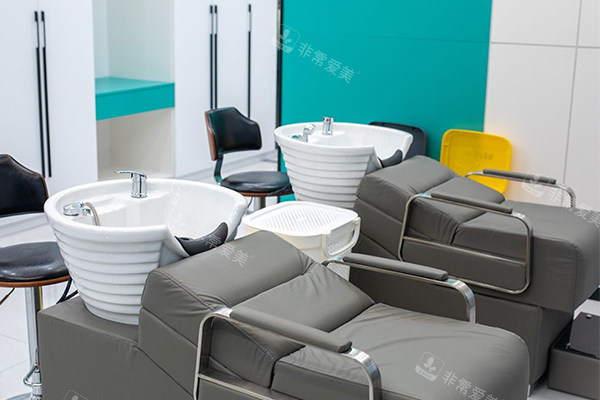 南京盐城森海植发医院洗护区