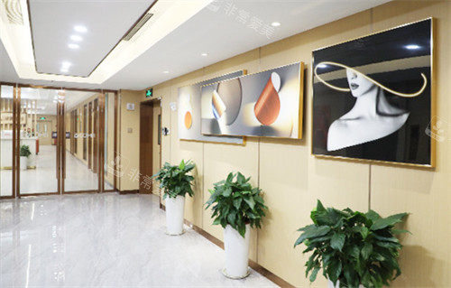 南京康美美容医院过道