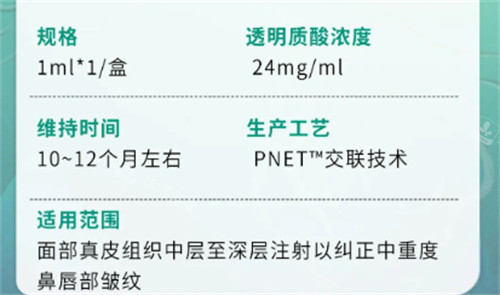 爱拉丝提玻尿酸规格简介