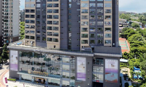 广州番大中医医院医疗美容大楼环境图