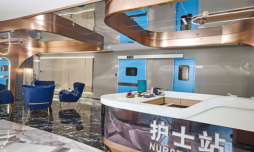 广州查尔曼新颜整形护士站环境