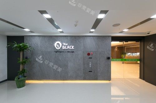 韩国布莱克整形医院入口处