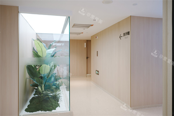 南宁柏乐口腔南湖总院走廊一角环境展示