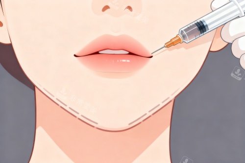 唇形調(diào)整注射卡通圖 唇形調(diào)整注射卡通圖