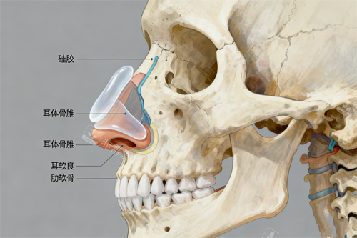 鼻子做整形模型圖 鼻子做整形模型圖