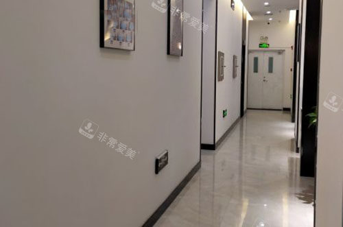 兰州美示医疗美容走廊环境图