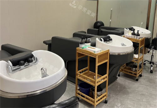 南昌碧莲盛植发洗头区