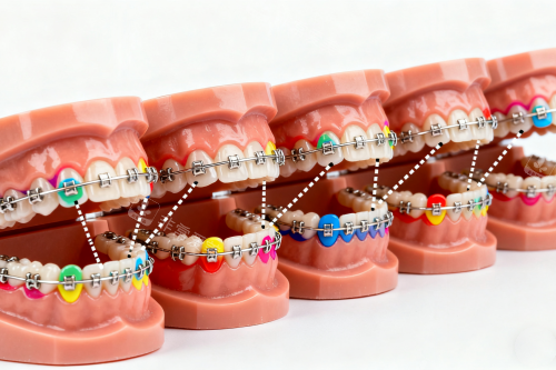 传统矫正器模型图